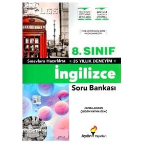 8.sınıf İngilizce Soru Bankası Aydın Yayınları