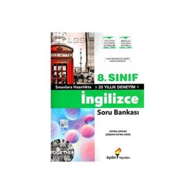 8.sınıf İngilizce Soru Bankası Aydın Yayınları