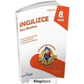 8. Sınıf İngilizce Soru Bankası Canım Hocam Yayınları