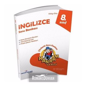 8. Sınıf İngilizce Soru Bankası Canım Hocam Yayınları