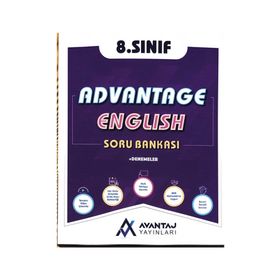 8. Sınıf İngilizce Soru Bankası + Denemeler-Avantaj Yayınları