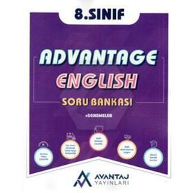 8. Sınıf İngilizce Soru Bankası + Denemeler-Avantaj Yayınları
