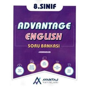 8. Sınıf İngilizce Soru Bankası + Denemeler-Avantaj Yayınları