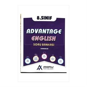 8. Sınıf İngilizce Soru Bankası + Denemeler-Avantaj Yayınları