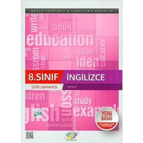 8.Sınıf İngilizce Soru Bankası Fdd Yayınları