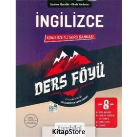 8. Sınıf İngilizce Soru Bankası-Tam Bilgi Yayınları