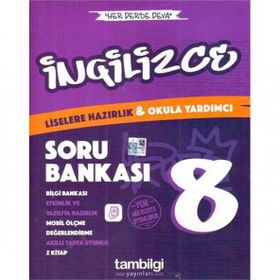 8. Sınıf İngilizce Soru Bankası-Tam Bilgi Yayınları