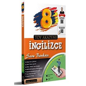 8.Sınıf İngilizce Soru Bankası Toy Akademi Yayınları