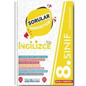 8. Sınıf İngilizce Sorular Konuşuyor Pruva Akademi