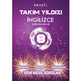 8 Sınıf İngilizce Takım Yıldızı Soru Bankası Netbil Yayınları