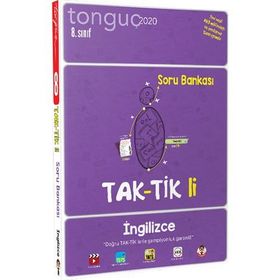 8. Sınıf İngilizce Taktikli Soru Bankası Tonguç Akademi
