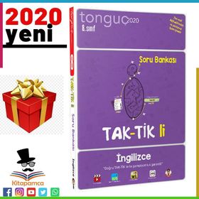 8. Sınıf İngilizce Taktikli Soru Bankası Tonguç Akademi