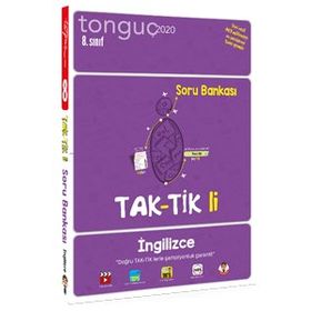 8. Sınıf İngilizce Taktikli Soru Bankası Tonguç Akademi