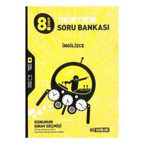 8. Sınıf İngilizce Tıkır Tıkır Soru Bankası - Hız Yayınları