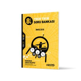 8. Sınıf İngilizce Tıkır Tıkır Soru Bankası - Hız Yayınları