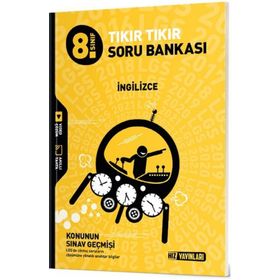 8. Sınıf İngilizce Tıkır Tıkır Soru Bankası - Hız Yayınları