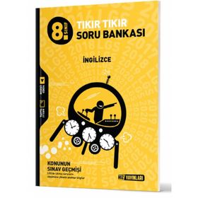 8. Sınıf İngilizce Tıkır Tıkır Soru Bankası - Hız Yayınları