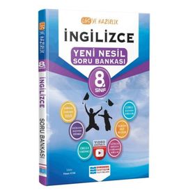 8. Sınıf İngilizce Video Çözümlü Soru Bankası-Evrensel İletişim Yayınları