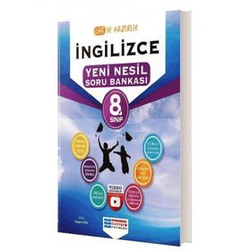 8. Sınıf İngilizce Video Çözümlü Soru Bankası-Evrensel İletişim Yayınları