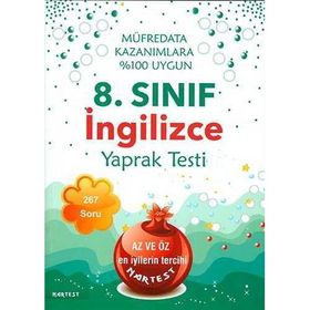8. Sınıf İngilizce Yaprak Testi - kollektif