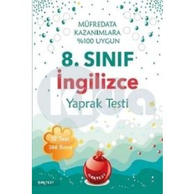 8. Sınıf İngilizce Yaprak Testi - kollektif