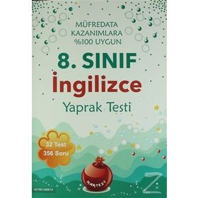 8. Sınıf İngilizce Yaprak Testi - kollektif