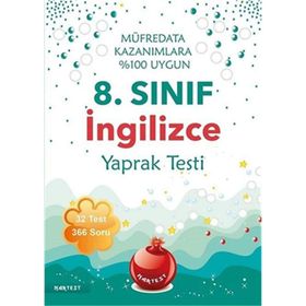 8. Sınıf İngilizce Yaprak Testi - kollektif