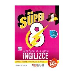 8 Sınıf İngilizce Yeni Nesil Soru Bankası Nitelik Yayınları