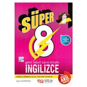 8 Sınıf İngilizce Yeni Nesil Soru Bankası Nitelik Yayınları