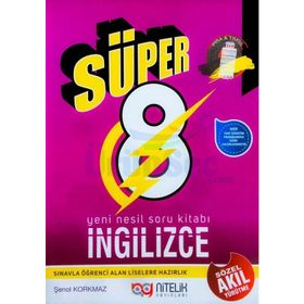8 Sınıf İngilizce Yeni Nesil Soru Bankası Nitelik Yayınları