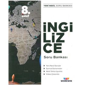 8. Sınıf İngilizce Yeni Nesil Soru Bankası-Workwin Plus Yayınları