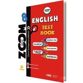 8.Sınıf İngilizce Zoom Test Book - Günay Yayınları