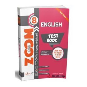 8.Sınıf İngilizce Zoom Test Book - Günay Yayınları