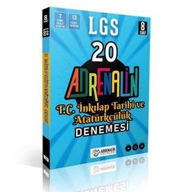 8. Sınıf İnkılap Tarihi 20 Branş Deneme - Adrenalin Yayınları
