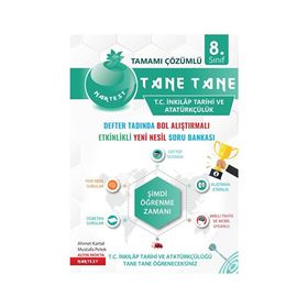 8. Sınıf İnkilap Tarihi Atatürkçülük Soru Bankası - Nartest Yayınları