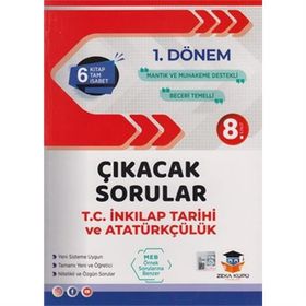 8. Sınıf İnkılap Tarihi Çıkacak Sorular Kitabı - Zeka Küpü Yayınları