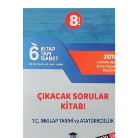 8. Sınıf İnkılap Tarihi Çıkacak Sorular Kitabı - Zeka Küpü Yayınları