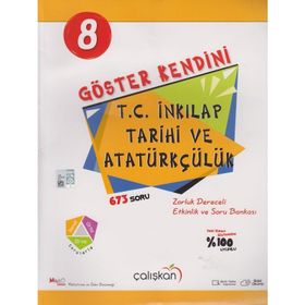8. Sınıf Inkılap Tarihi Göster Kendini Soru Bankası Çalışkan Yayınları