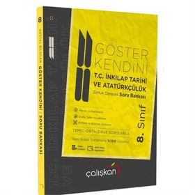 8. Sınıf Inkılap Tarihi Göster Kendini Soru Bankası Çalışkan Yayınları