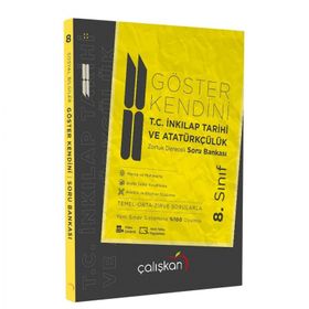 8. Sınıf Inkılap Tarihi Göster Kendini Soru Bankası Çalışkan Yayınları