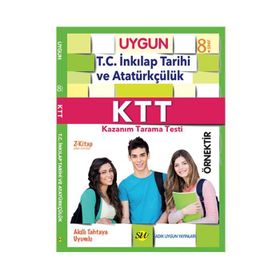8. Sınıf İnkilap Tarihi Kazanım Tarama Testi - Sadık Uygun Yayınları