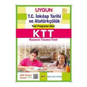 8. Sınıf İnkilap Tarihi Kazanım Tarama Testi - Sadık Uygun Yayınları