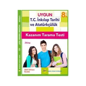 8. Sınıf İnkilap Tarihi Kazanım Tarama Testi - Sadık Uygun Yayınları