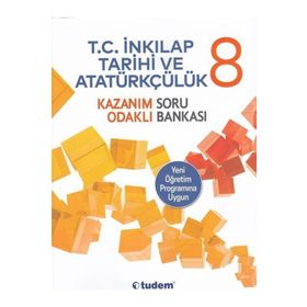 8.Sınıf İnkılap Tarihi Konu Anlatımlı Kazanım Odaklı HBA Tudem Yayınları