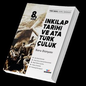 8.Sınıf İnkılap Tarihi Soru Bankası-Efsane Yayınları