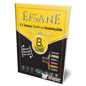 8.Sınıf İnkılap Tarihi Soru Bankası-Efsane Yayınları