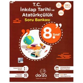 8.Sınıf İnkılap Tarihi Soru Bankası-Efsane Yayınları
