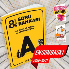 8. Sınıf İnkılap Tarihi Soru Bankası Hız Yayınları