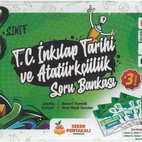 8. Sınıf İnkılap Tarihi Soru Bankası Kutulu - Şeker Portakalı Yayınları