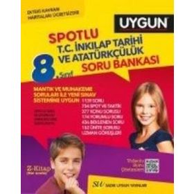 8.Sınıf İnkılap Tarihi Soru Bankası - Uygun Yayınları